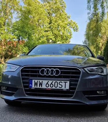 samochody osobowe Audi A3 cena 46000 przebieg: 167250, rok produkcji 2014 z Warszawa